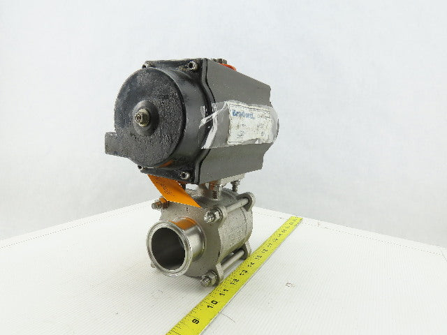 Bradford Dixon RP-BA-101-SR Pneumatic Actuator 1-3/4" Sanitary Ball Valve