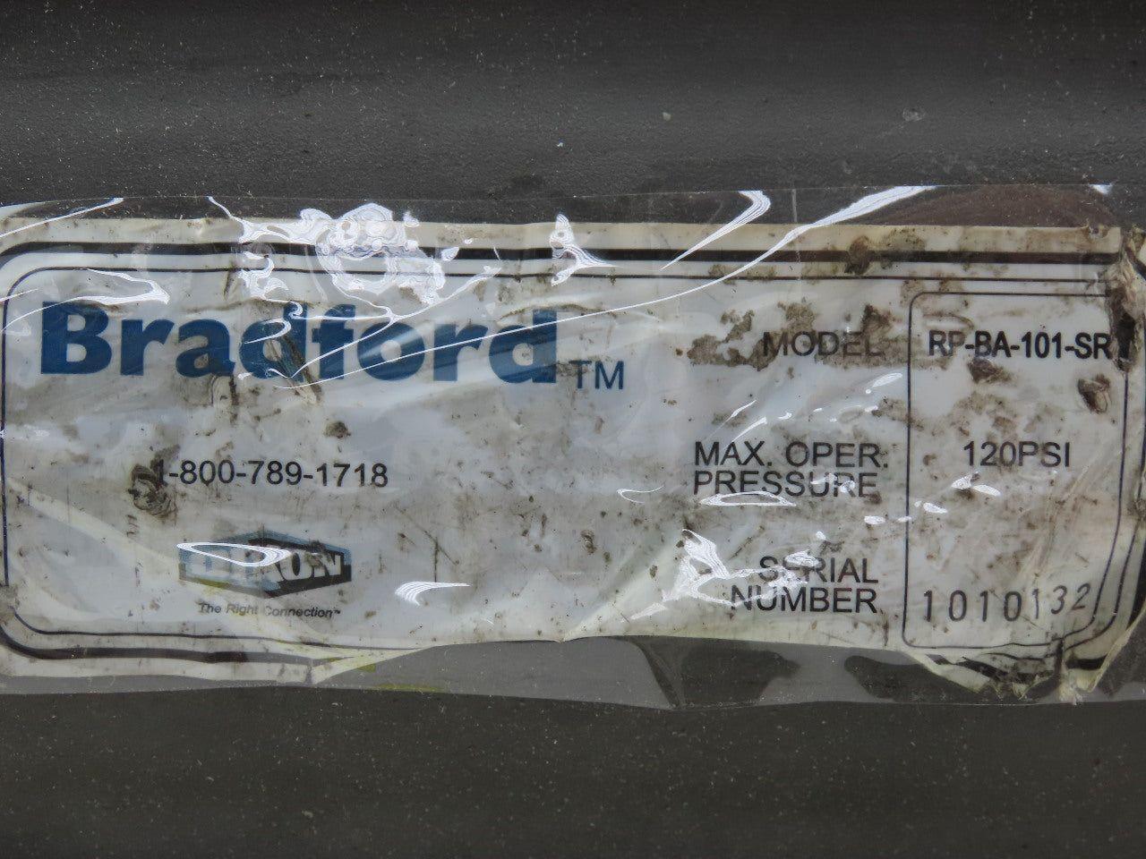 Bradford Dixon RP-BA-101-SR Pneumatic Actuator 1-3/4" Sanitary Ball Valve