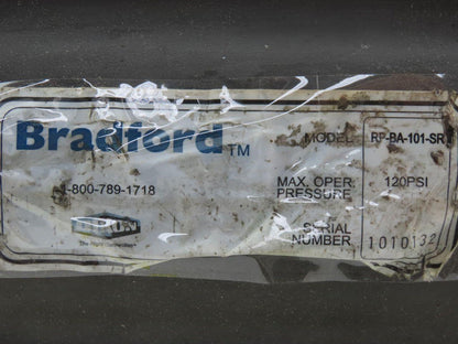 Bradford Dixon RP-BA-101-SR Pneumatic Actuator 1-3/4" Sanitary Ball Valve