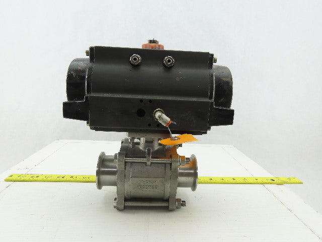 Bradford Dixon RP-BA-101-SR Pneumatic Actuator 1-3/4" Sanitary Ball Valve