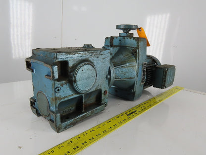 SEW-EURODRIVE Gearmotor W/Variable Speed Drive 22.92:1 Ratio 230/460V 3Ph