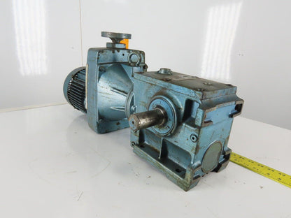 SEW-EURODRIVE Gearmotor W/Variable Speed Drive 22.92:1 Ratio 230/460V 3Ph