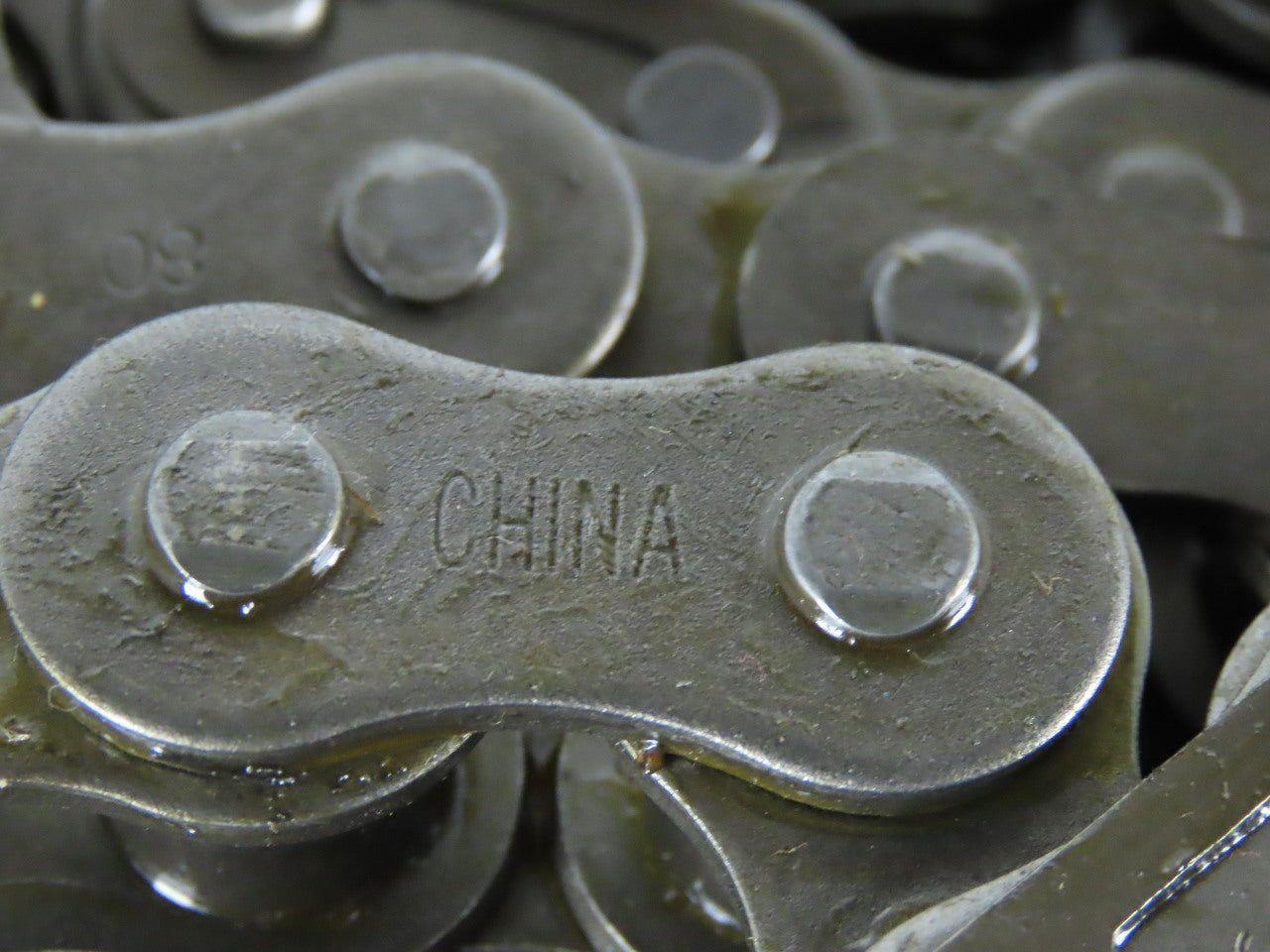 23' Length #80 Single Row Extended Pin Roller Chain