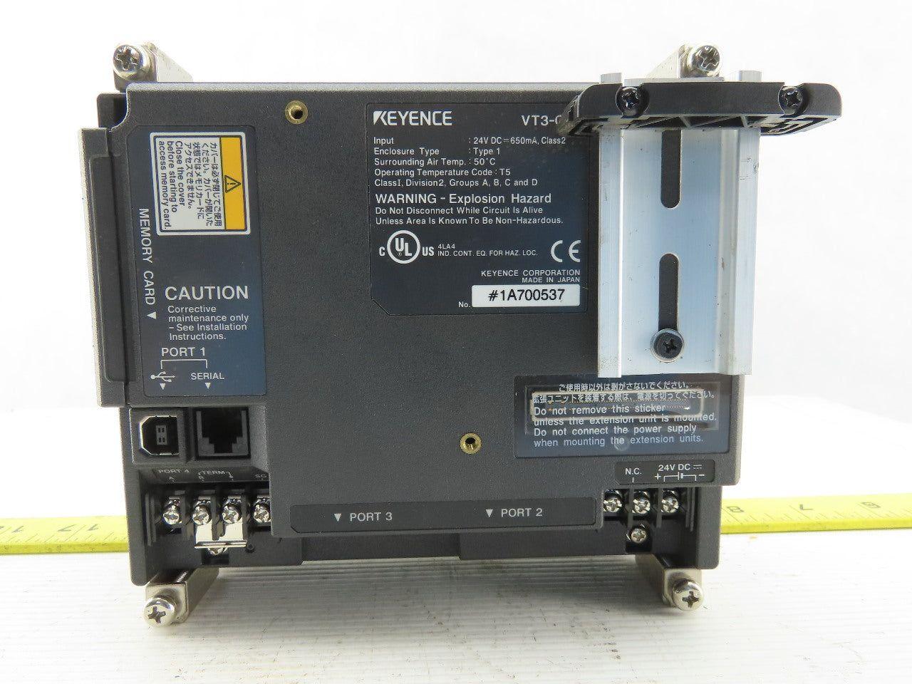 Keyence VT3-Q5S Touch Screen Panel Operator Interface