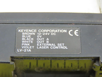 Keyence LV-21 Digital Laser Amplifier Unit Main Unit