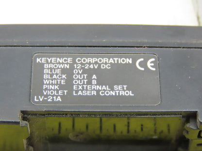 Keyence LV-21 Digital Laser Amplifier Unit Main Unit