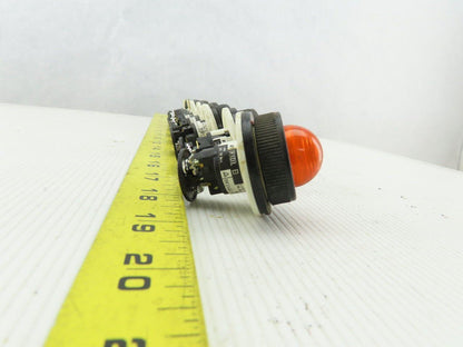 Fuji Electric DR30DOL Red White Amber Green Indicator Light 30V Lot of 8