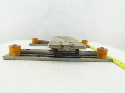 THK SSR20 Linear Guide Rail Assembly W/2 Bearings & 8-3/4" Rail