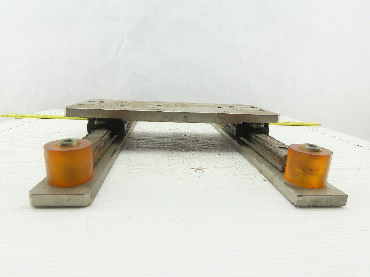 THK SSR20 Linear Guide Rail Assembly W/2 Bearings & 8-3/4" Rail