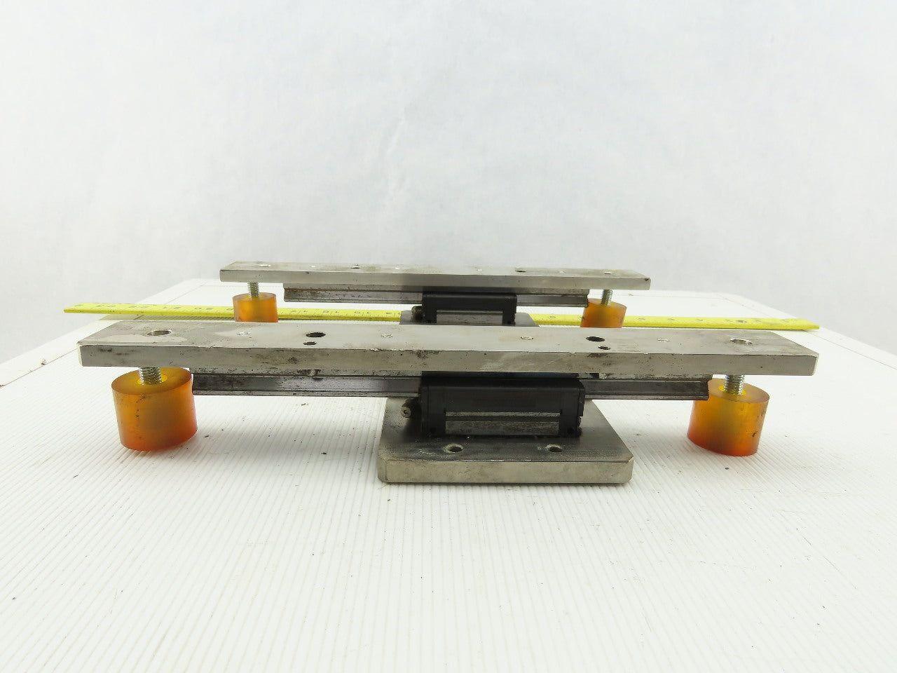 THK SSR20 Linear Guide Rail Assembly W/2 Bearings & 8-3/4" Rail