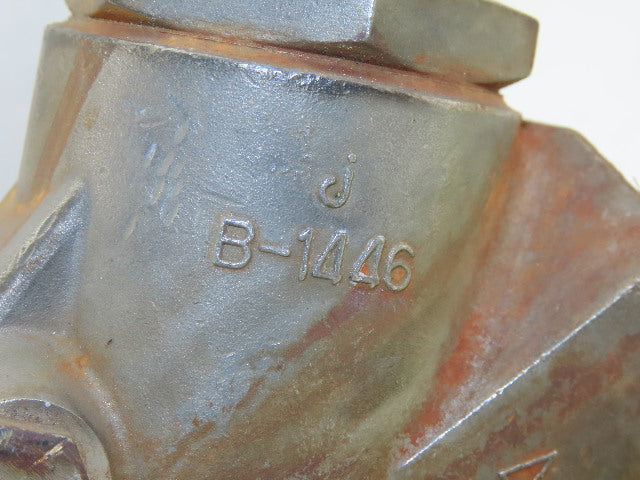 Powell B-1446 200 Y-Pattern Swing Check Valve Stainless Steel 1" NPT