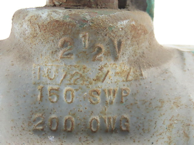 Homestead 1529B1 FIG-611 Semi Steel Plug Valve 2-1/2" NPT 200 OWG W/Handle