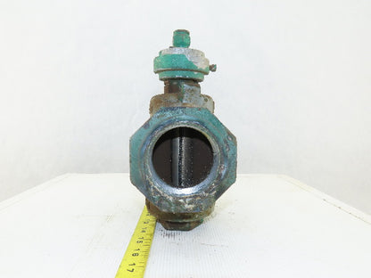 Homestead 1529B1 FIG-611 Semi Steel Plug Valve 2-1/2" NPT 200 OWG W/Handle