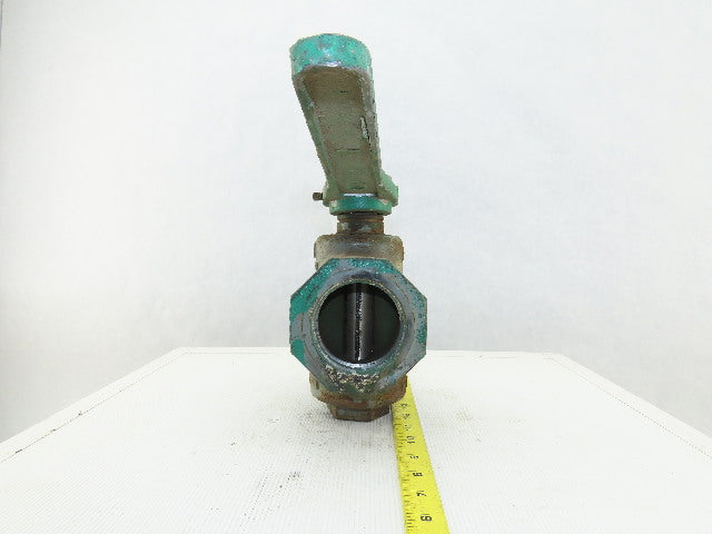 Homestead 1529B1 FIG-611 Semi Steel Plug Valve 2-1/2" NPT 200 OWG W/Handle