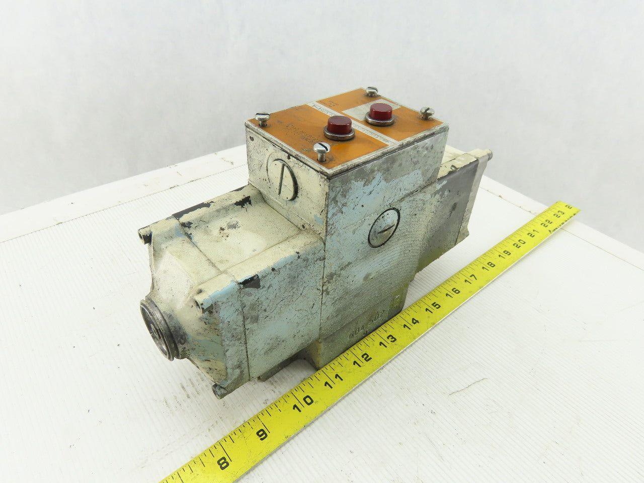 Rexroth 4WE10C21/0FAW11ONDLK25V-A Hydraulic Directional Control Solenoid Valve