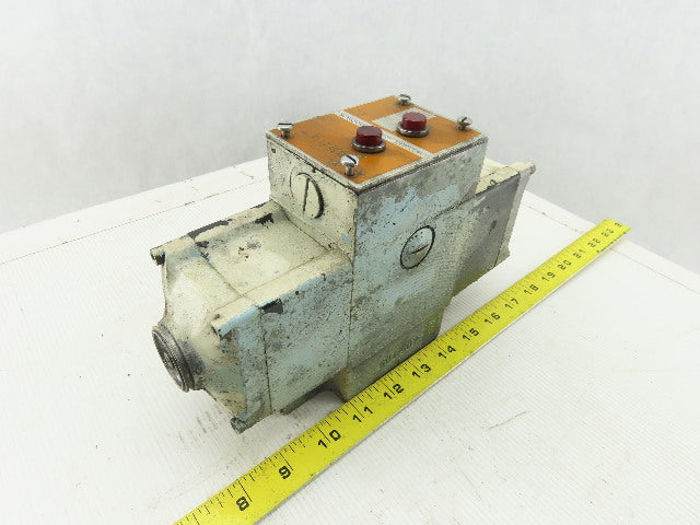 Rexroth 4WE10C21/0FAW11ONDLK25V-A Hydraulic Directional Control Solenoid Valve