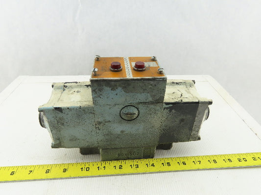 Rexroth 4WE10C21/0FAW11ONDLK25V-A Hydraulic Directional Control Solenoid Valve