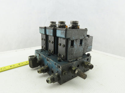 Mac MV-A1C-A-111-PM-DA9 Pneumatic Manifold 3 Valve Assembly 120V