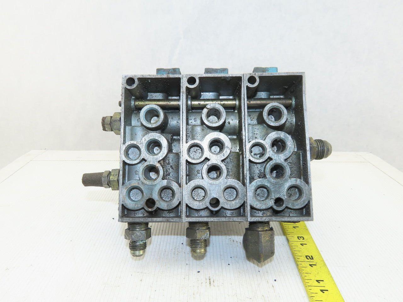 Mac MV-A1C-A-111-PM-DA9 Pneumatic Manifold 3 Valve Assembly 120V