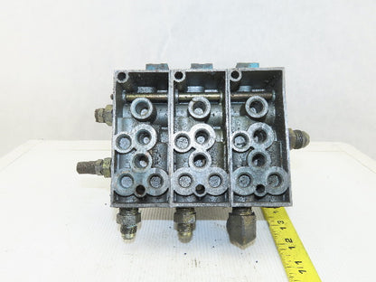 Mac MV-A1C-A-111-PM-DA9 Pneumatic Manifold 3 Valve Assembly 120V