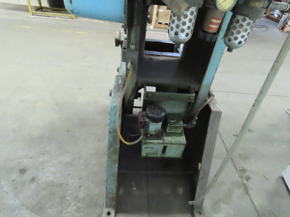 Federal Model 32 Ton OBI Mechanical Punch Press 3" Stroke 8" Throat 2Hp 3Ph
