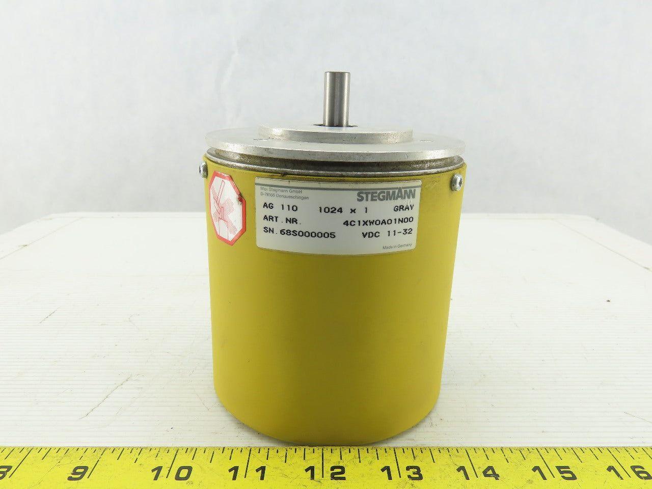 Stegmann 4C1XW0A01N00 Rotary Encoder 1024x1 Gray 11-32VDC