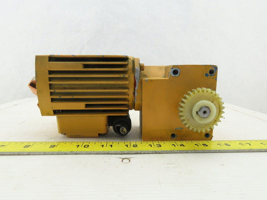 Bauser DGK 6550 Gearmotor 265/Y460V 3Ph 12mm Shaft