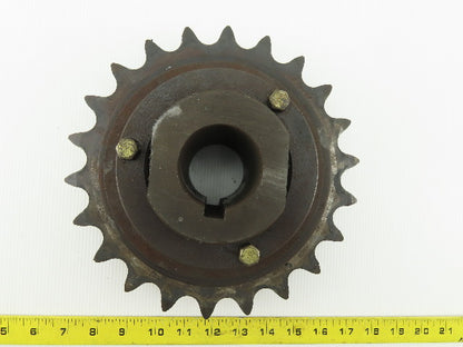 Morse 700-A Torque Limiter #100 Roller Chain Sprocket 22T 1.25" Pitch 2" Bore