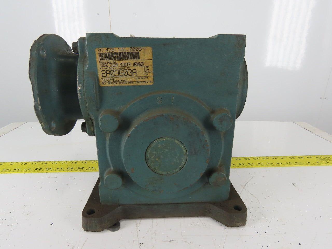 Dodge Tigear 2 Size 35 Worm Gear Box Speed Reducer 30:1 Ratio 4.43Hp