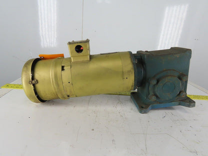 Dodge 26Q25L14 Gear Motor 25:1 W/Baldor VEBM3554T Electric Motor & Sterns Brake