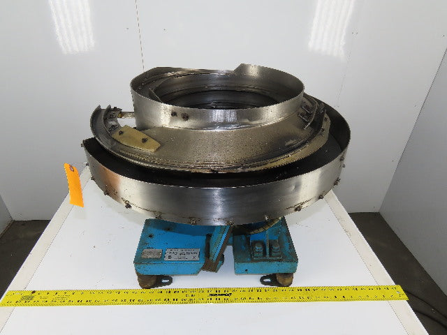 Stainless Automation EB192A Vibratory Small Parts Feeder Bowl 115V 24" Diameter