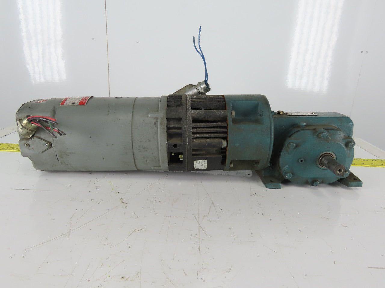 Dodge M613930001 DC Gear Motor W/General Electric Motor & Warner EM 50-40 Brake