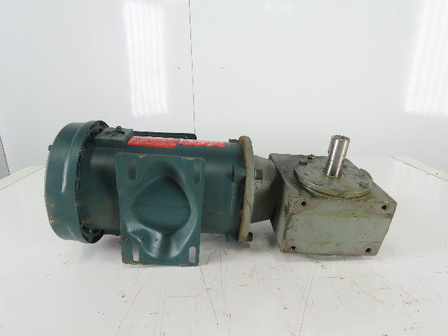 Reliance Electric T56S2003A 90V DC Gear Motor 20:1 Reducer 88rpm 1/3Hp 56C