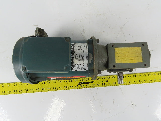 Reliance Electric T56S2003A 90V DC Gear Motor 20:1 Reducer 88rpm 1/3Hp 56C