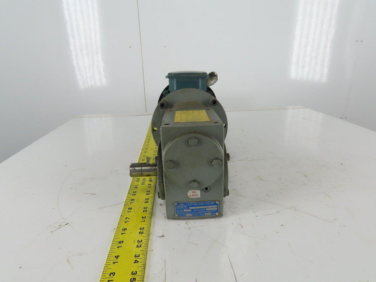 Reliance Electric T56S2003A 90V DC Gear Motor 20:1 Reducer 88rpm 1/3Hp 56C