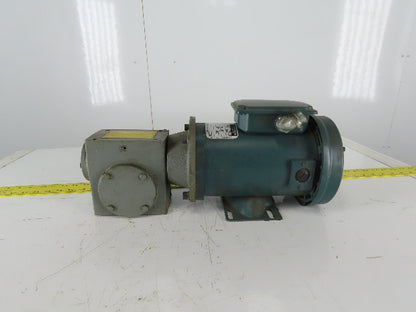 Reliance Electric T56S2003A 90V DC Gear Motor 20:1 Reducer 88rpm 1/3Hp 56C