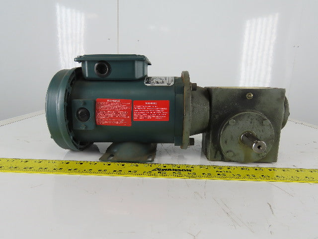 Reliance Electric T56S2003A 90V DC Gear Motor 20:1 Reducer 88rpm 1/3Hp 56C