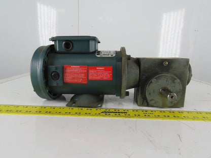 Reliance Electric T56S2003A 90V DC Gear Motor 20:1 Reducer 88rpm 1/3Hp 56C