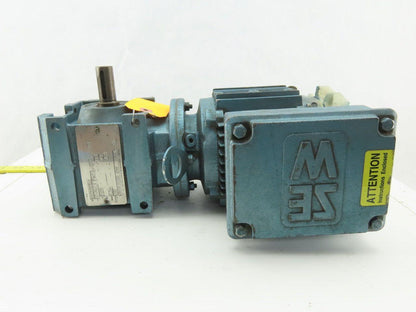 SEW-EURODRIVE S37DT71K2 Gear Motor 1/3HP 6.80:1 Ratio 230YY/460Y 3Ph