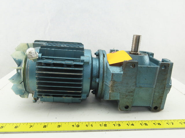 SEW-EURODRIVE S37DT71K2 Gear Motor 1/3HP 6.80:1 Ratio 230YY/460Y 3Ph