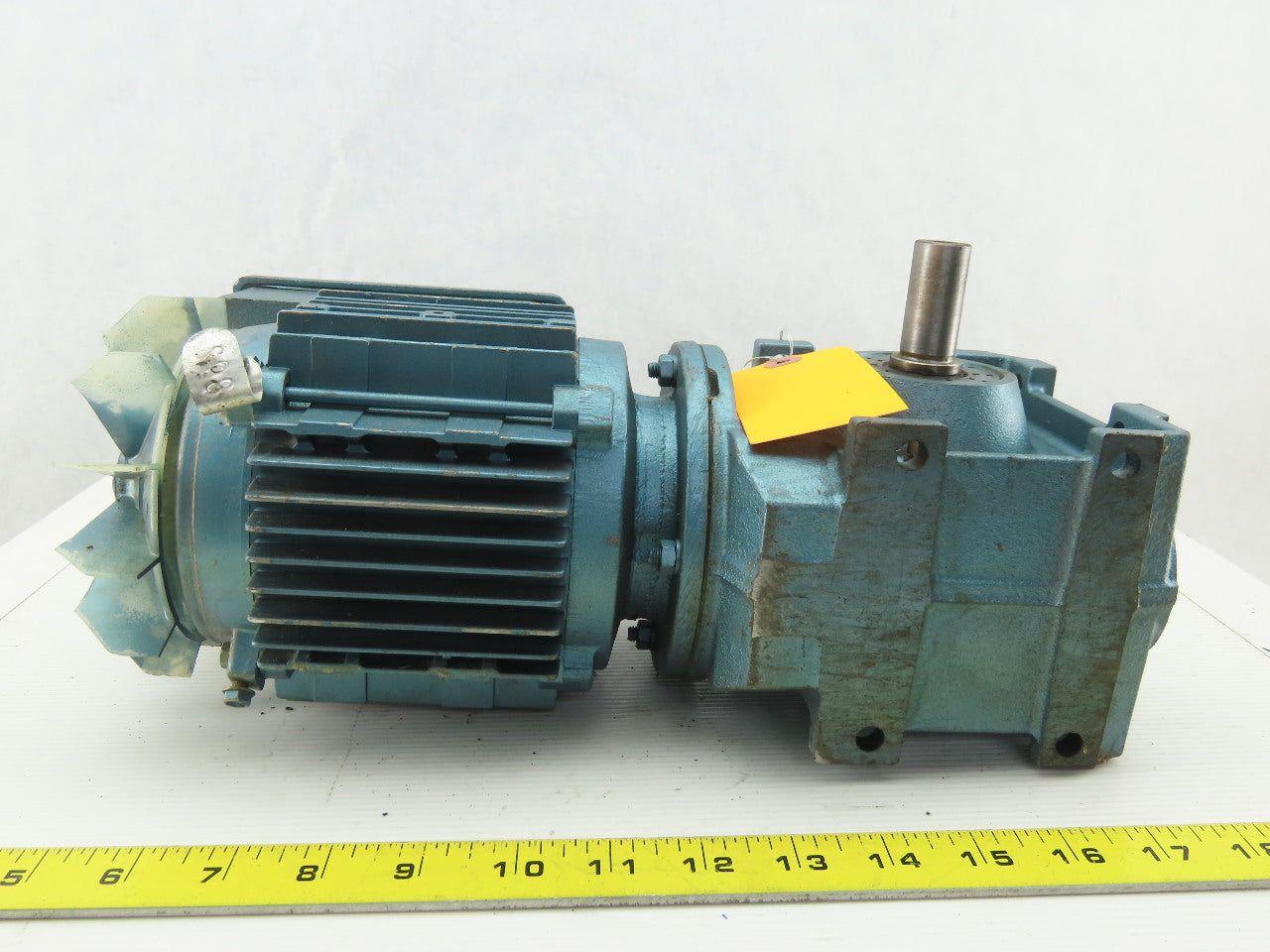 SEW-EURODRIVE S37DT71K2 Gear Motor 1/3HP 6.80:1 Ratio 230YY/460Y 3Ph