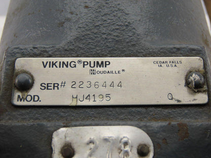 Viking Pump HJ4195 1-1/2" NPT Threaded Ports Relief Valve 20GPM