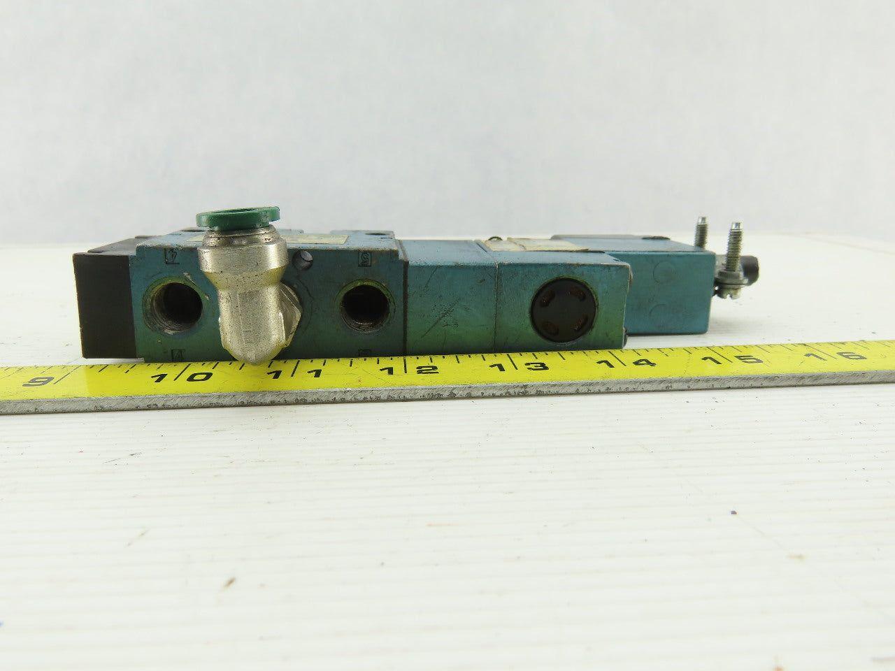 MAC 811C-PM-111A-152 Pneumatic Air Solenoid Valve W/PME-11AAAA 120V Coil