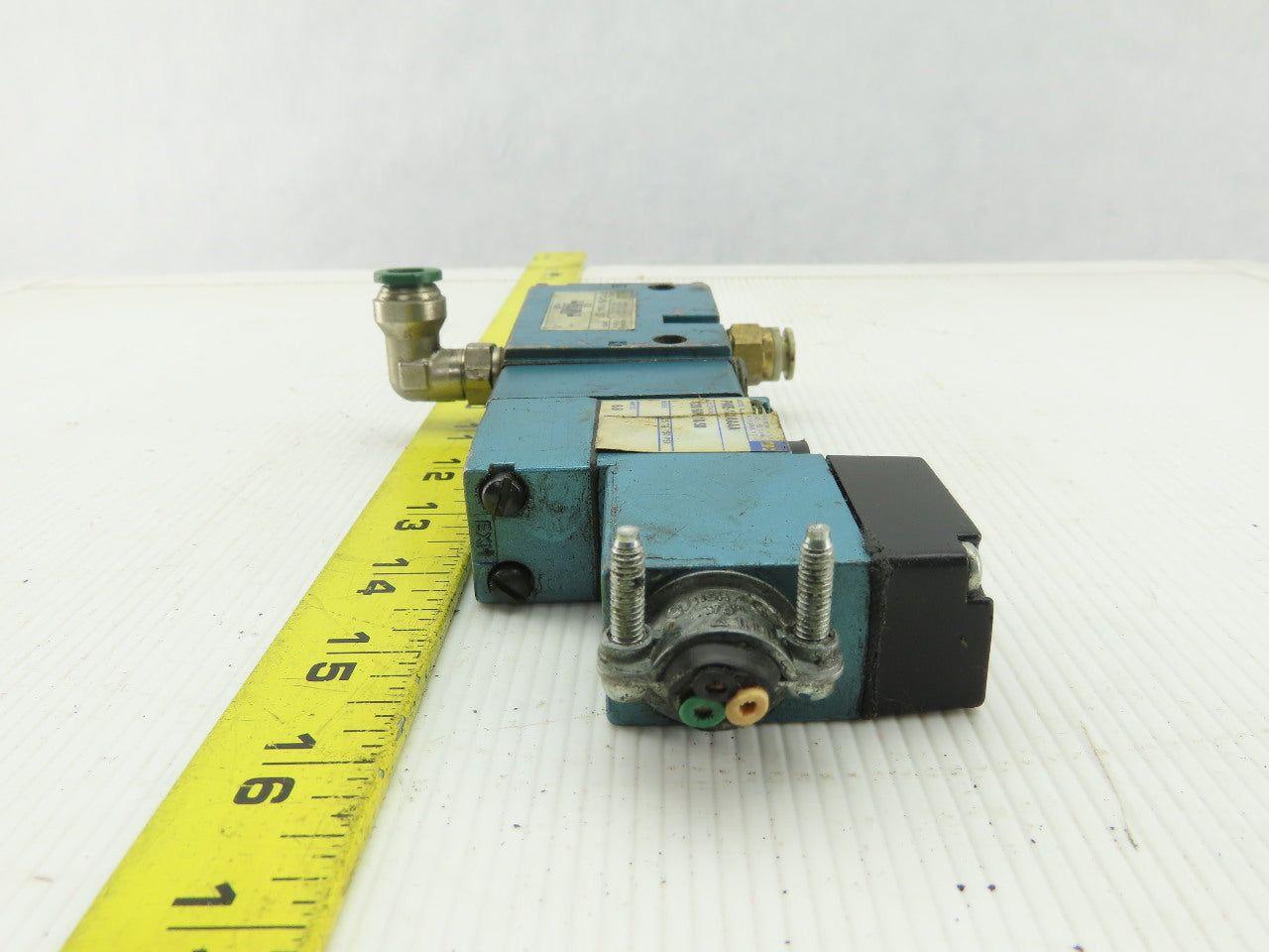 MAC 811C-PM-111A-152 Pneumatic Air Solenoid Valve W/PME-11AAAA 120V Coil
