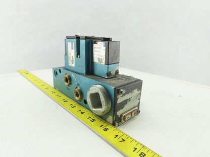 MAC 6211C-518-PM-111DA Pneumatic Air Solenoid Valve W/PME-111DABE 120V Coil