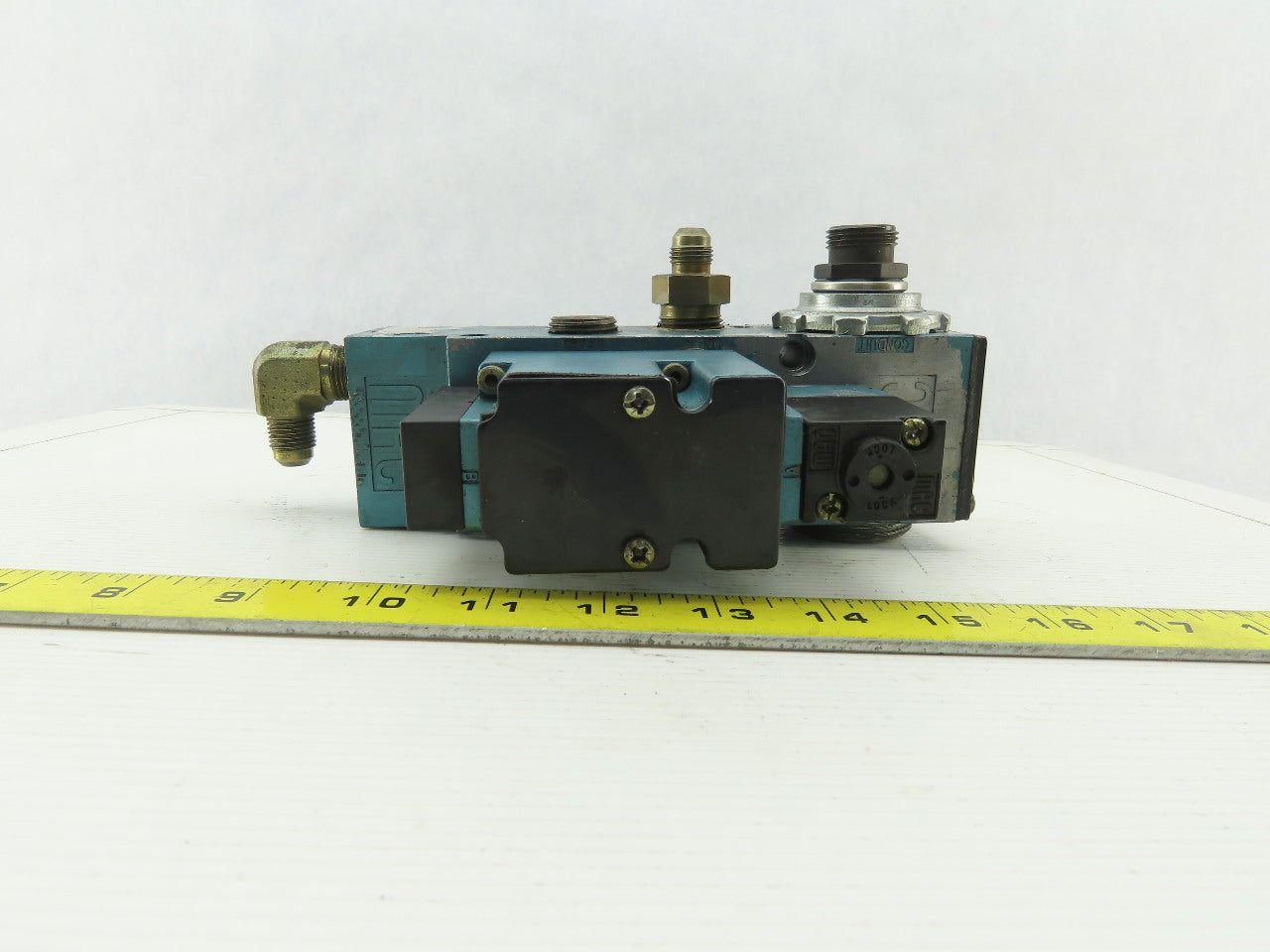 MAC 6211C-518-PM-111DA Pneumatic Air Solenoid Valve W/PME-111DABE 120V Coil