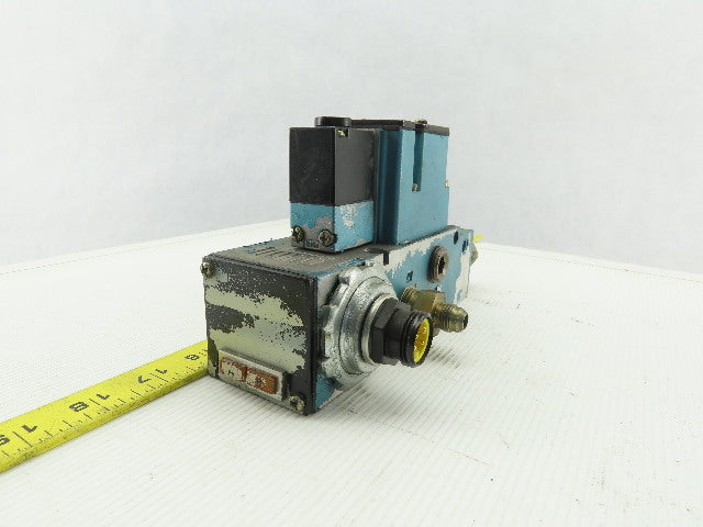 MAC 6211C-518-PM-111DA Pneumatic Air Solenoid Valve W/PME-111DABE 120V Coil