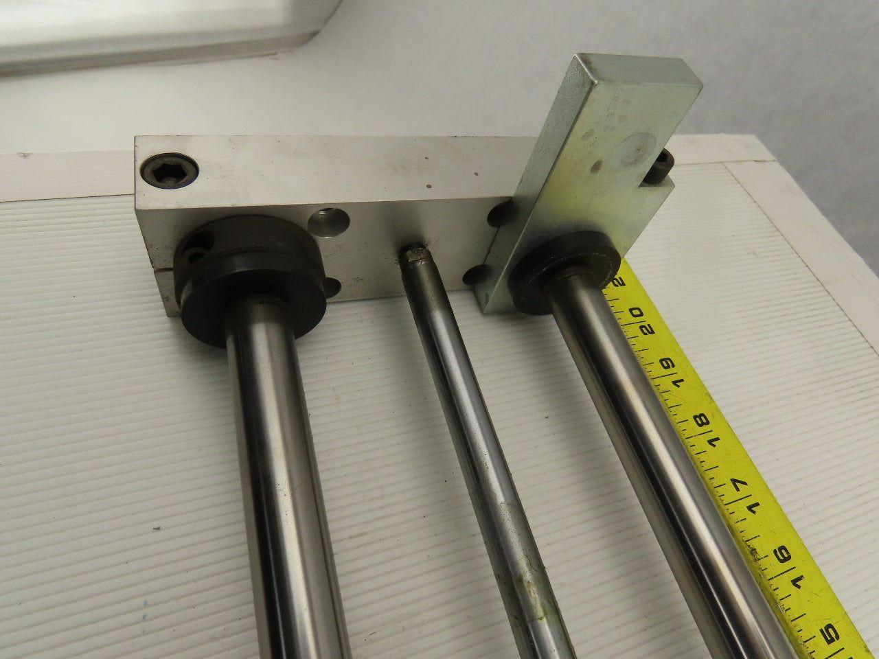 PHD SEC25x6-BS-BT-G Linear Slide & Cylinder Assembly 6" Stroke W/2 Dampers