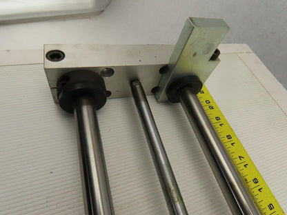 PHD SEC25x6-BS-BT-G Linear Slide & Cylinder Assembly 6" Stroke W/2 Dampers