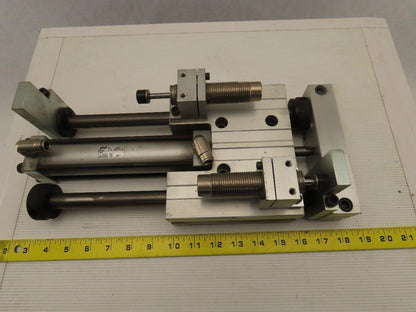 PHD SEC25x6-BS-BT-G Linear Slide & Cylinder Assembly 6" Stroke W/2 Dampers